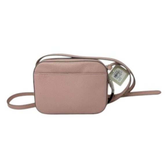 Fossil Gemma Camera Bag Dusty Rose Leather Crossbody Minimalist Purse - Picture 4 of 16